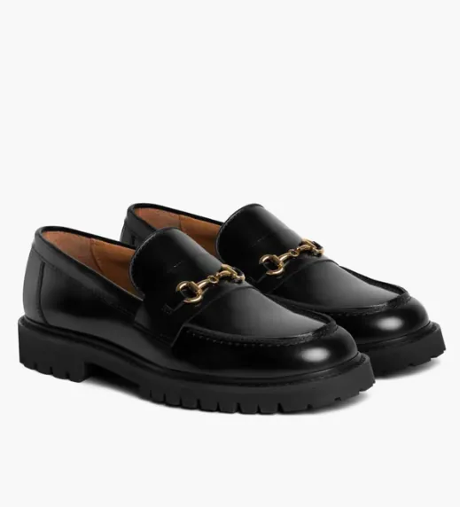 Penny Black Loafers